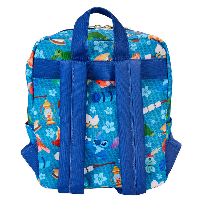 Imagen 4 de Mochila Nylon Camping Cuties Stitch Disney Loungefly 24Cm