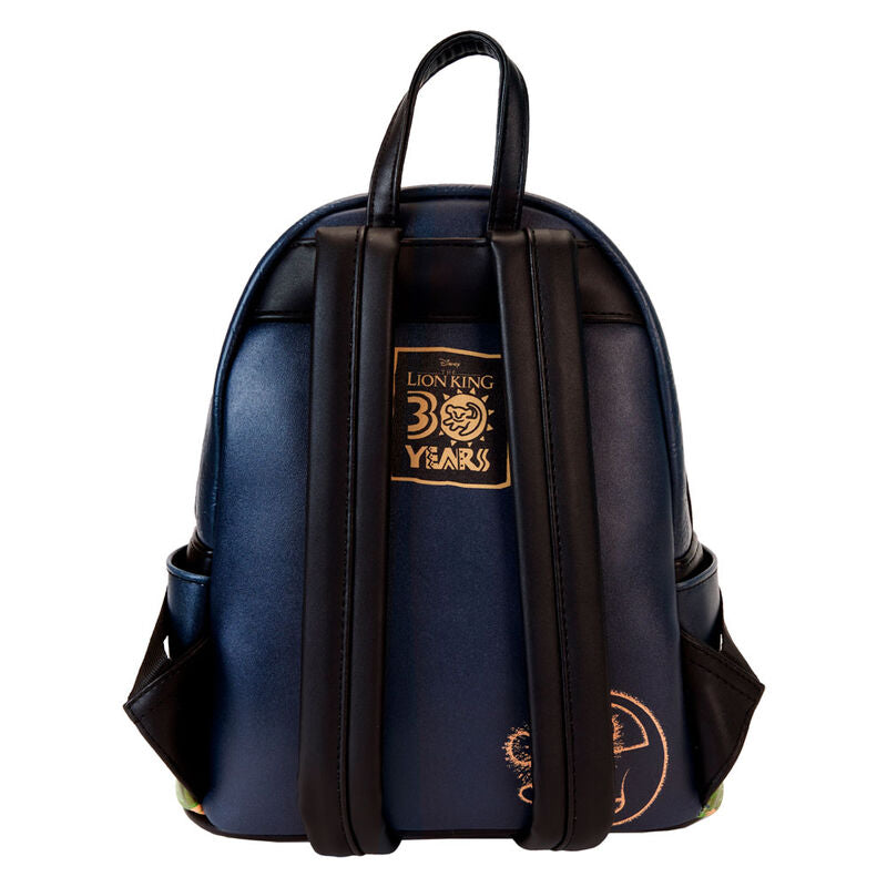 Imagen 5 - Mochila 30Th Anniversary Hakuna Matata Rey Leon Disney Loungefly 26Cm