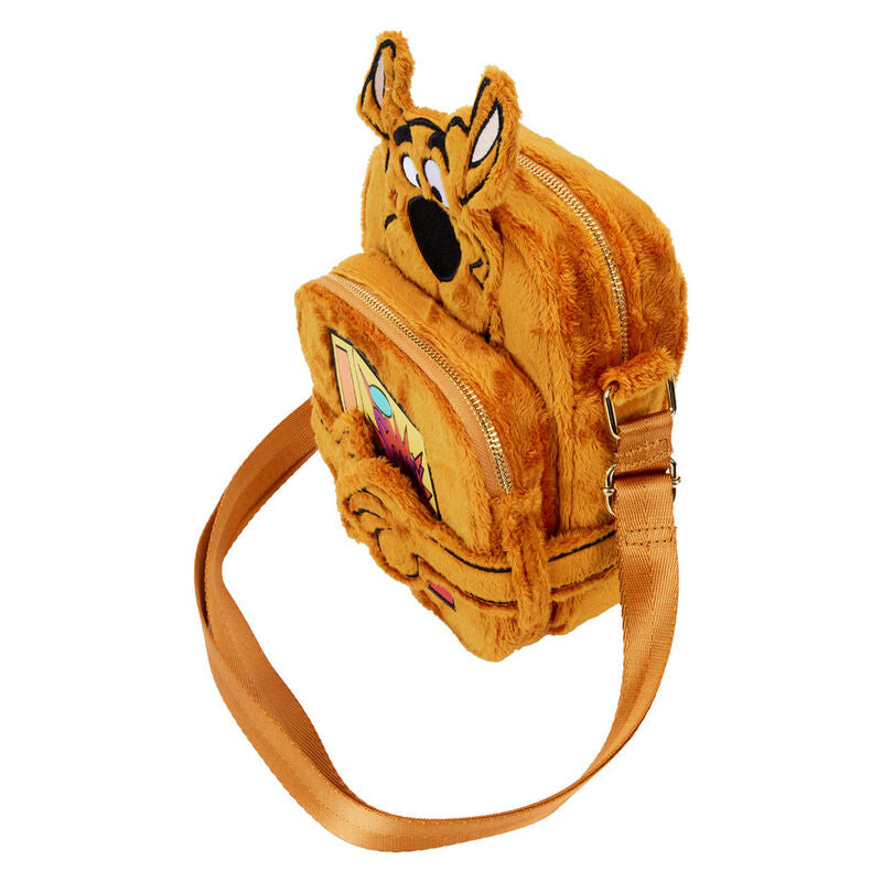 Imagen 5 de Bolso Bandolera + Monedero Peluche Snacks Scooby-Doo Loungefly