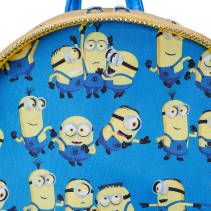 Imagen 5 de Mochila Bob Minions Gru Mi Villano Favorito Loungefly 26Cm