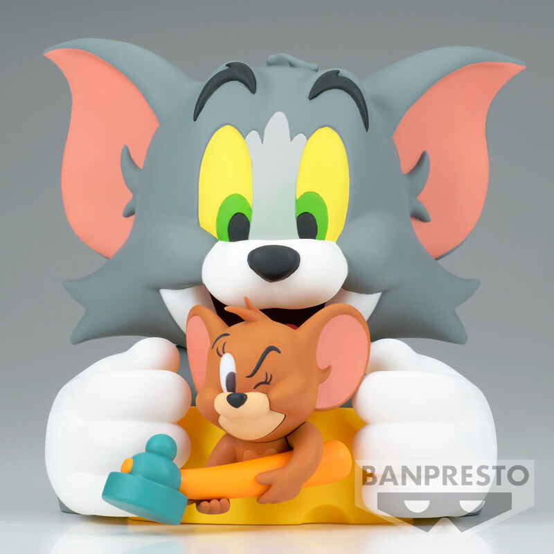 Imagen 2 de Figura Tom &#38; Jerry Soft Vinil Tom &#38; Jerry 13Cm