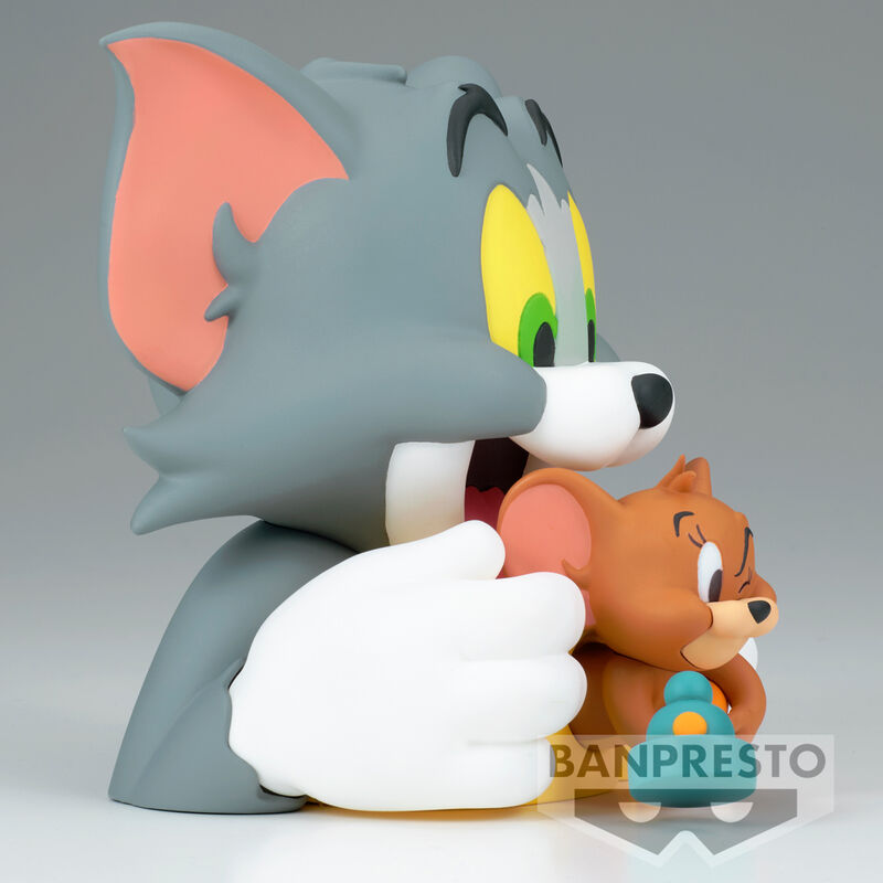 Imagen 3 de Figura Tom &#38; Jerry Soft Vinil Tom &#38; Jerry 13Cm