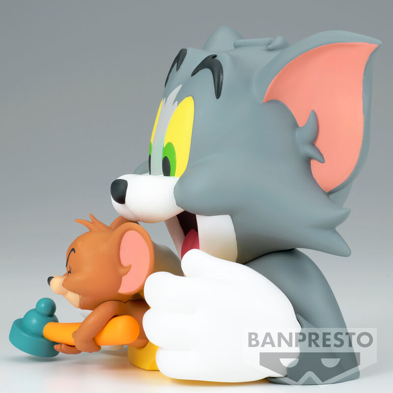 Imagen 4 de Figura Tom &#38; Jerry Soft Vinil Tom &#38; Jerry 13Cm