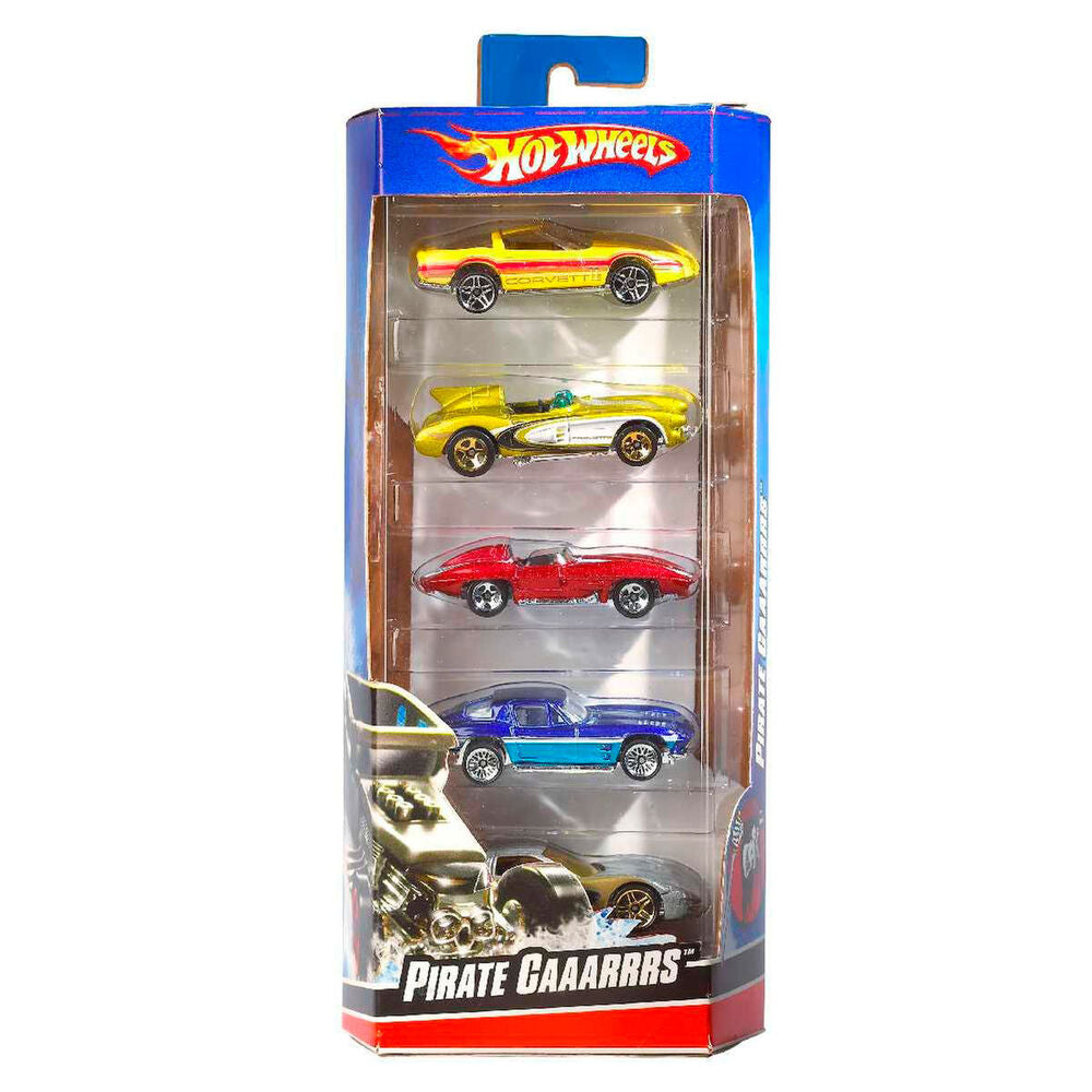 Imagen 1 de Blister 5 Coches Hot Wheels Surtido