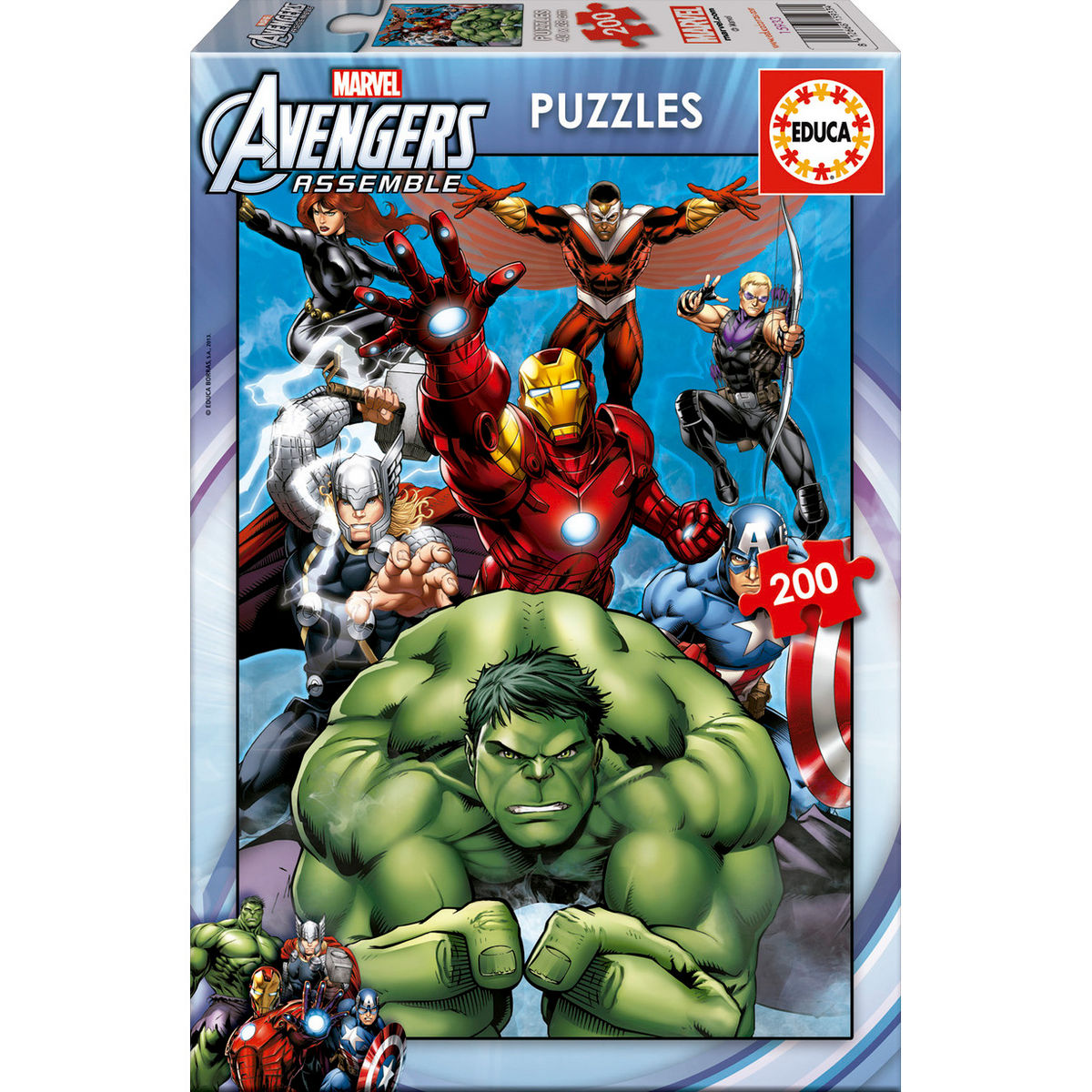 Imagen 1 de Puzzles Vengadores Avengers Marvel 200Pzs