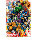 Imagen de Puzzle Heroes De Marvel 500Pzs parte de nuestra colección en Espadas y más, sitio oficial.