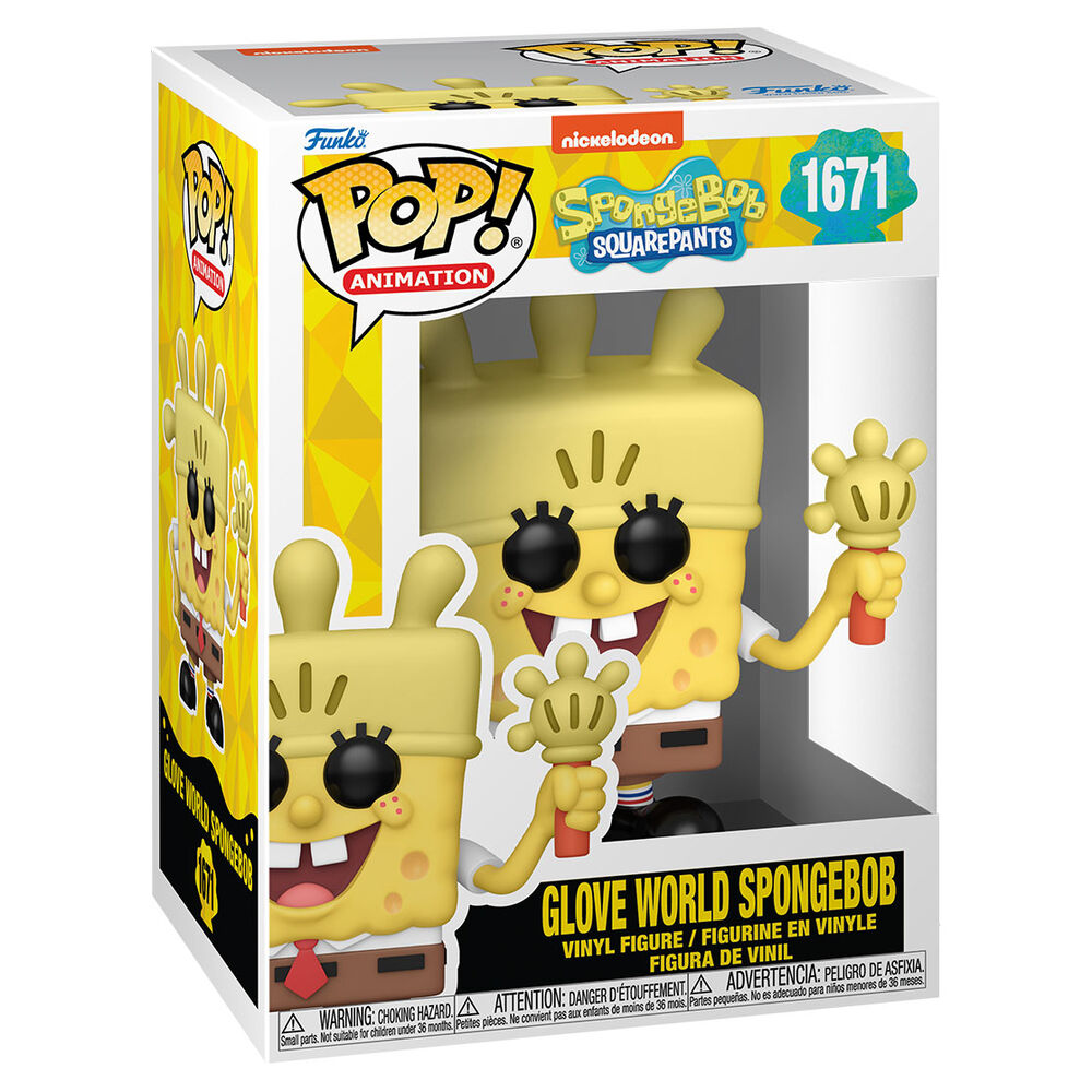 Imagen 2 de Figura Pop Bob Esponja Glove World Spongebob