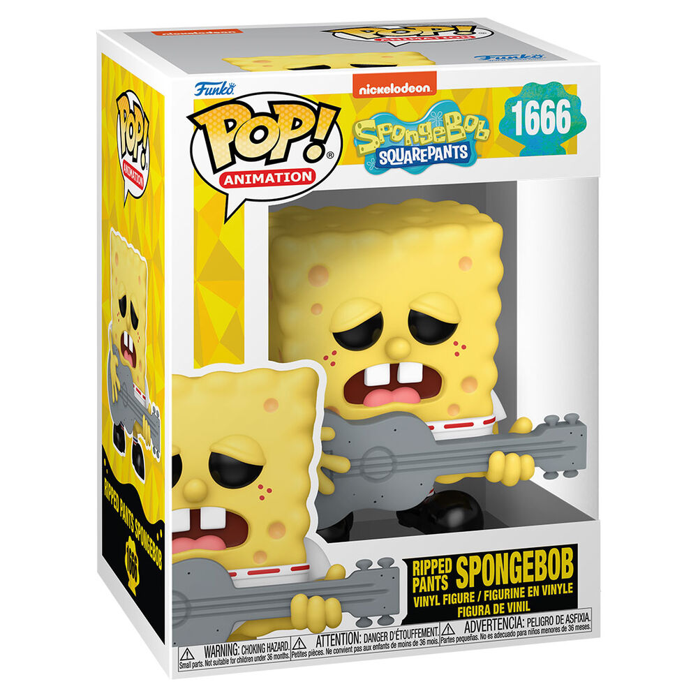 Imagen 2 de Figura Pop Bob Esponja Spongebob Ripped Pants