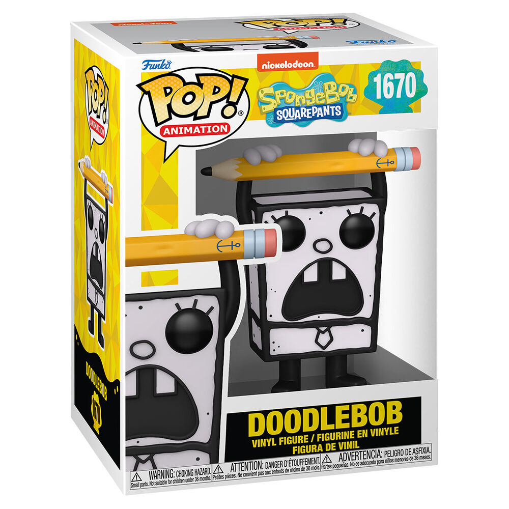 Imagen 2 de Figura Pop Bob Esponja Doodlebob