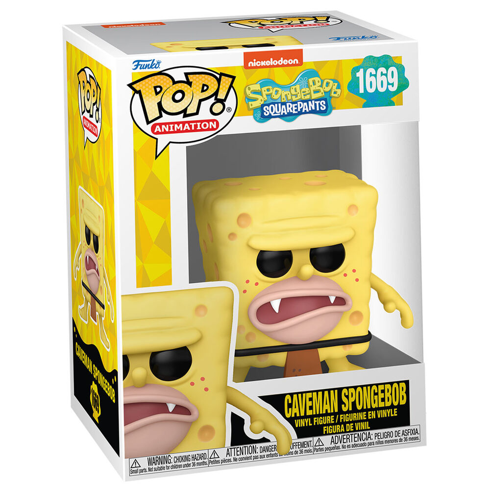 Imagen 2 de Figura Pop Bob Esponja Caveman Spongebob