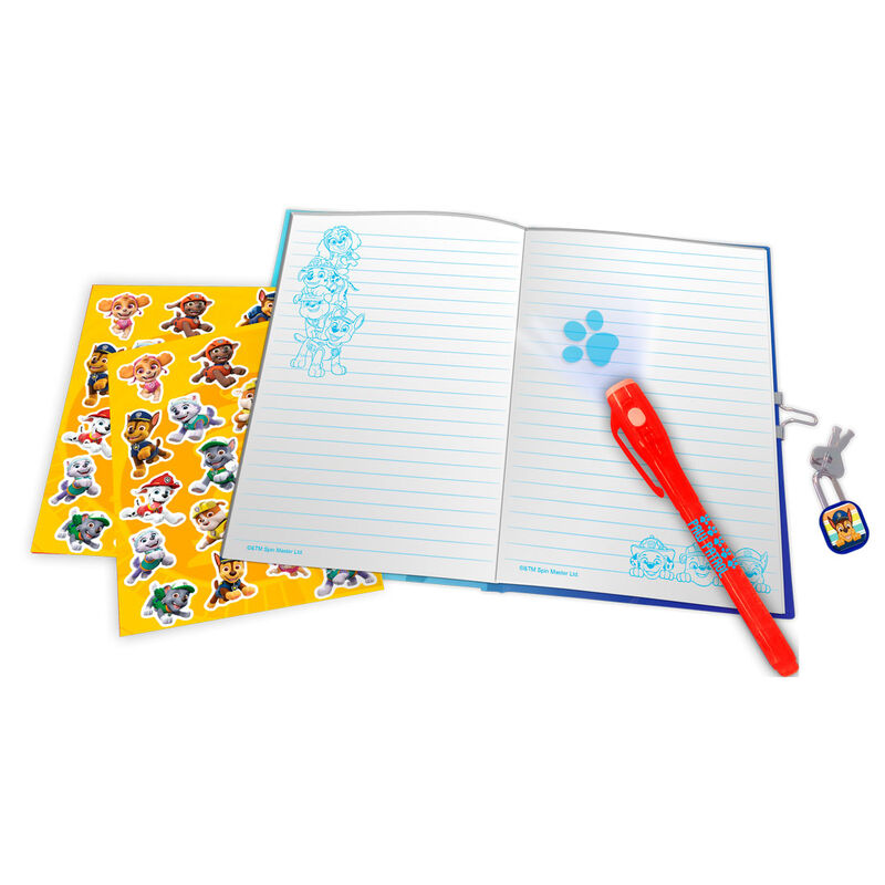 Imagen de Diario Con Boligrafo Magico Patrulla Canina Paw Patrol parte de nuestra colección en Espadas y más, sitio oficial.