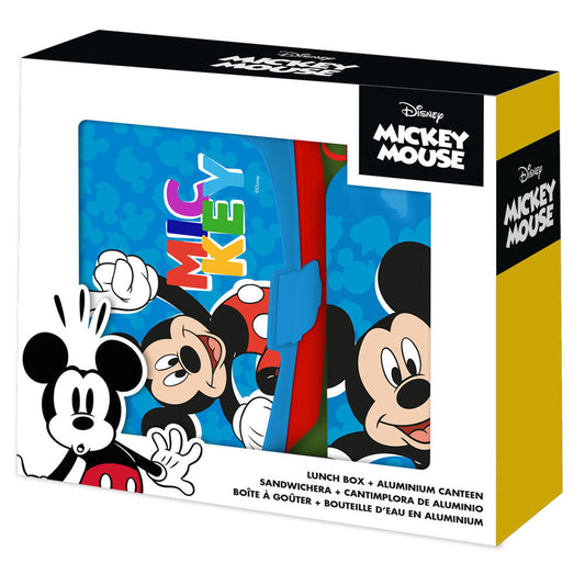 Imagen 1 de Set Cantimplora + Sandwichera Mickey Disney