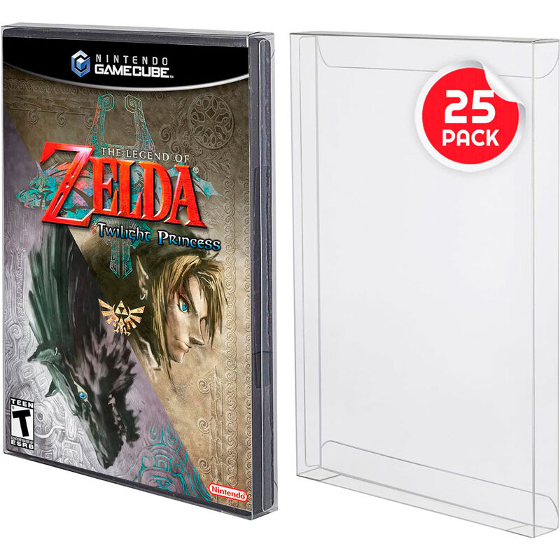Imagen 1 - Pack 25 Protectores Dvd / Ps2 / Xbox & Xbox 360 / Gamecube / Wii & Wii