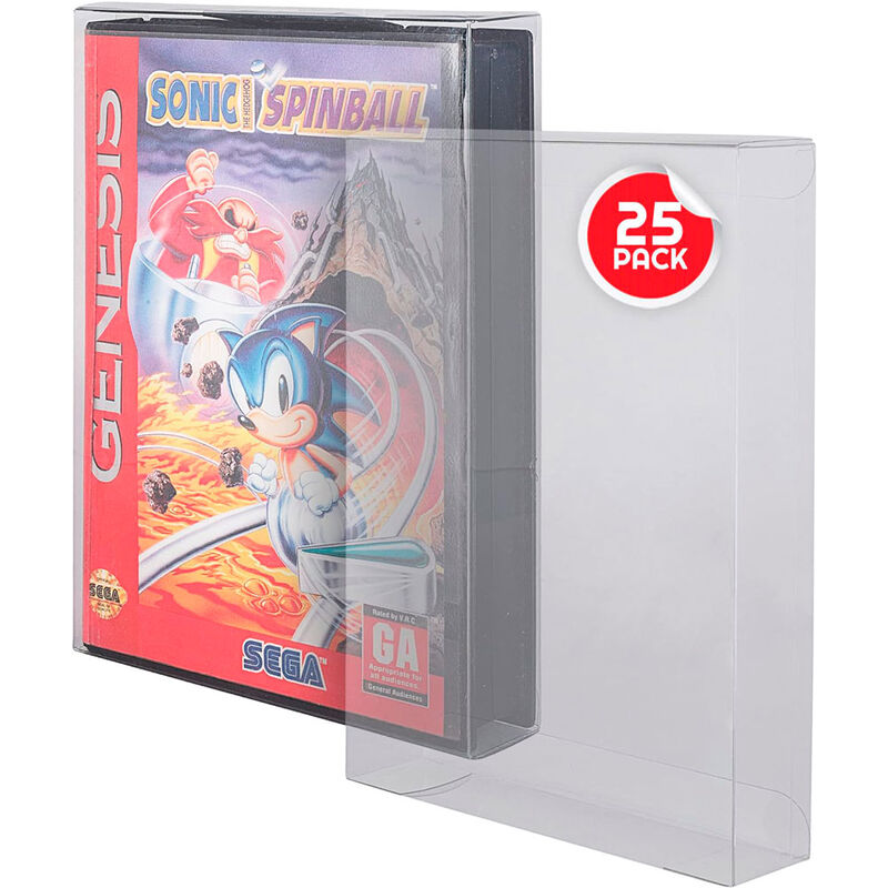 Imagen de Pack 25 Protectores Sega Megadrive / Genesis parte de nuestra colección en Espadas y más, sitio oficial.