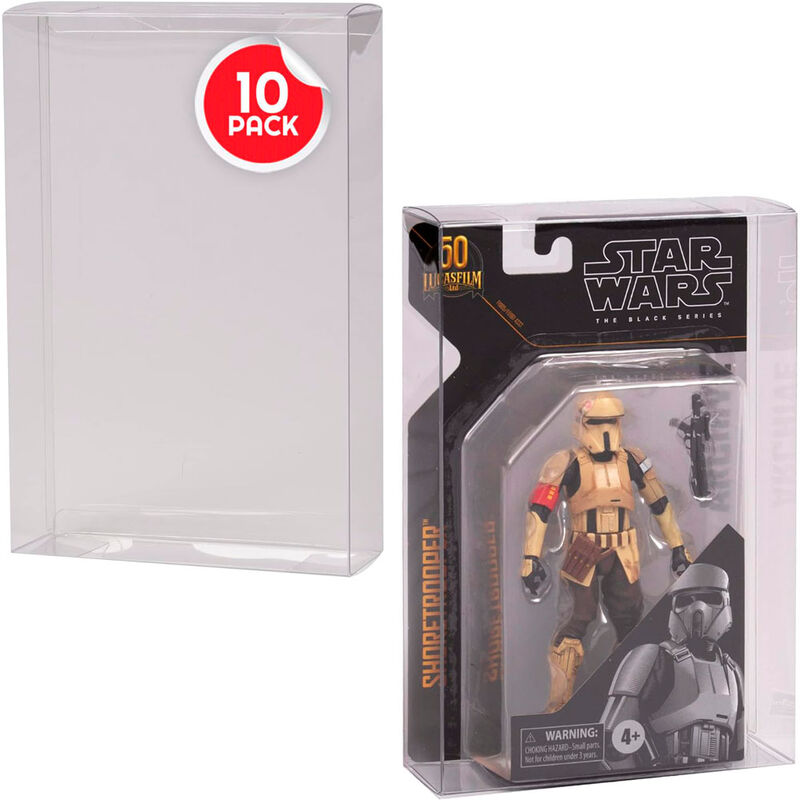 Imagen 1 - Pack 10 Protectores The Black Series Star Wars Hasbro