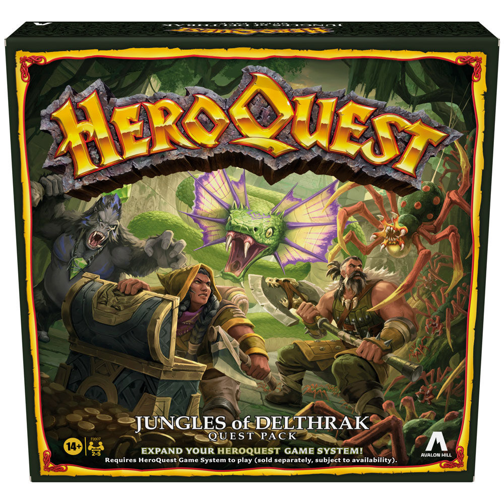 Imagen 6 de Expansion Juego Mesa Las Junglas De Delthrak Heroquest Español