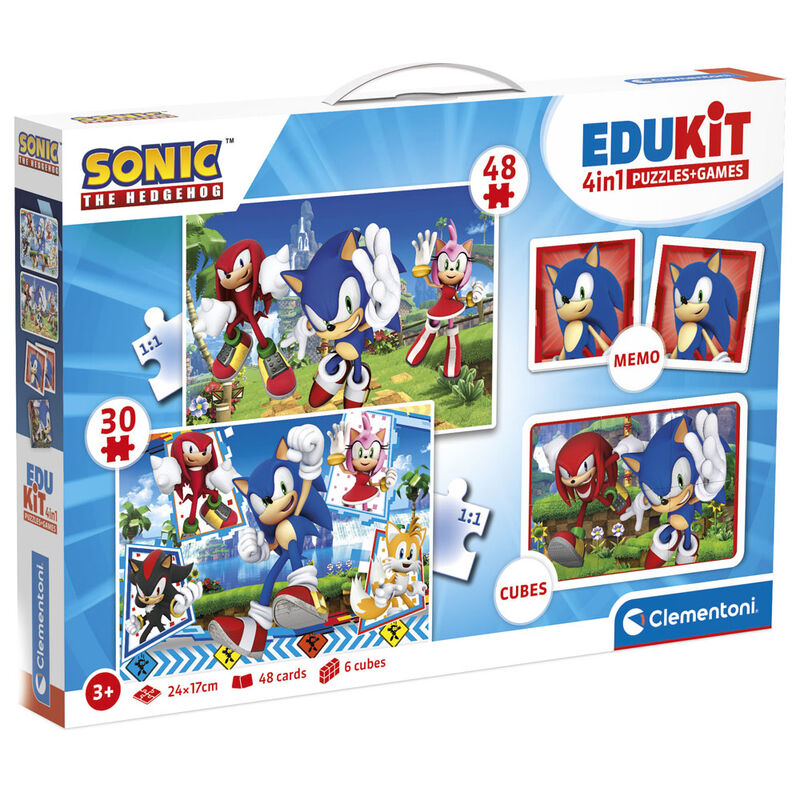 Imagen 1 de Edukit 4 En 1 Sonic The Hedgehog