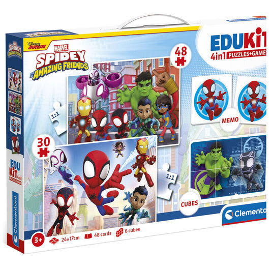 Imagen 1 de Edukit 4 En 1 Spidey Amazing Friends Marvel