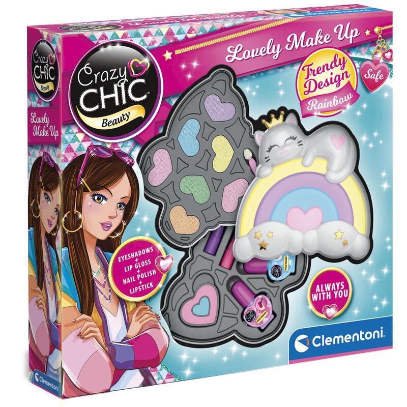 Imagen 1 - Estuche Lovely Maquillaje Arcoiris Crazy Chic