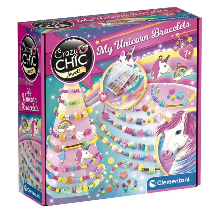 Imagen 1 - Juego Crear Brazaletes Unicornio Crazy Chic
