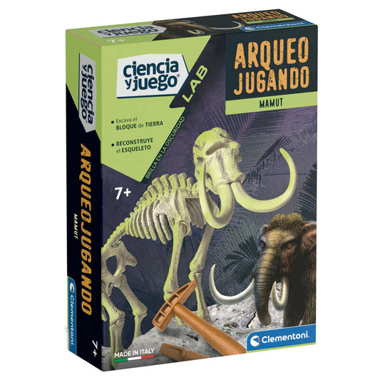 Imagen 1 de Juego Arqueojugando Mamut Fosforescente