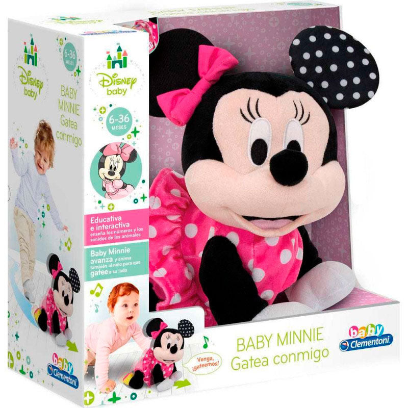 Imagen 2 de Peluche Baby Minnie Gateos Disney