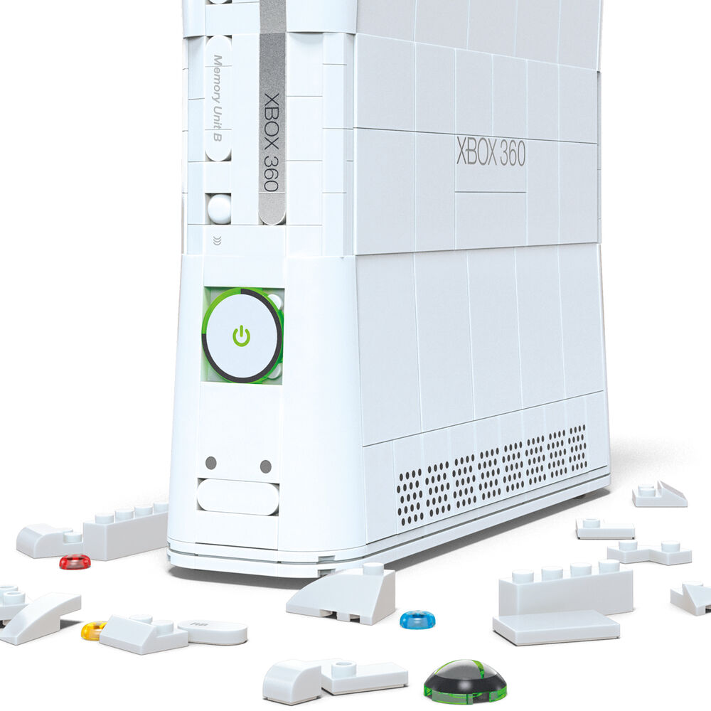 Imagen de Mega Construx Xbox 360 parte de nuestra colección en Espadas y más, sitio oficial.