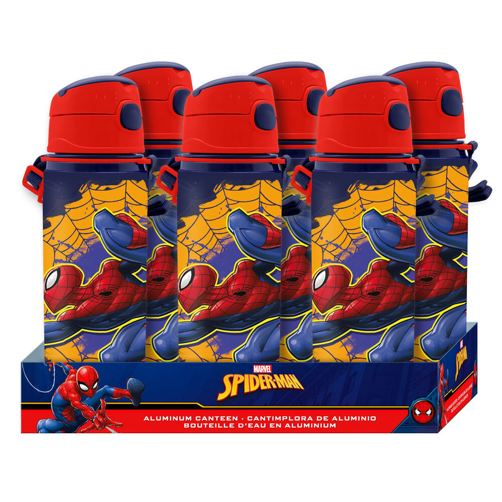 Imagen 2 de Cantimplora Aluminio Spiderman Marvel 600Ml