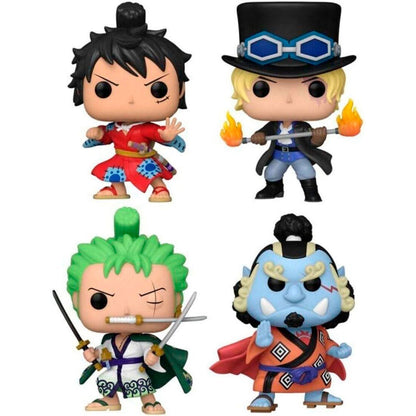 Imagen 1 de Blister 4 Figuras Pop One Piece Exclusive