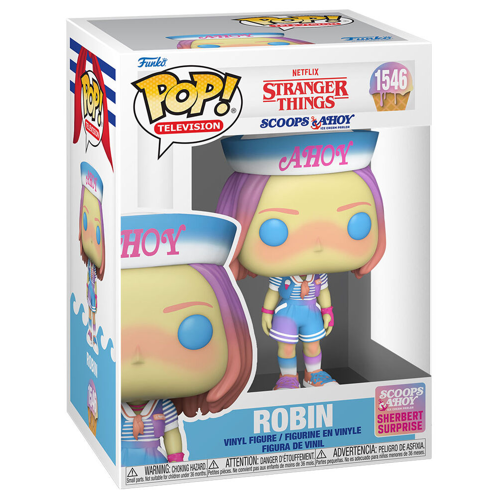 Imagen 2 de Figura Pop Stranger Things Scoops Ahoy Robin