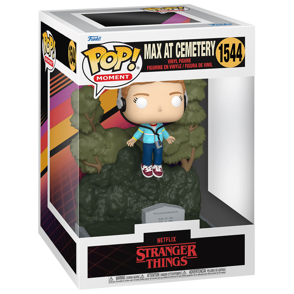 Imagen 2 de Figura Pop Moments Stranger Things Max At Cemetery