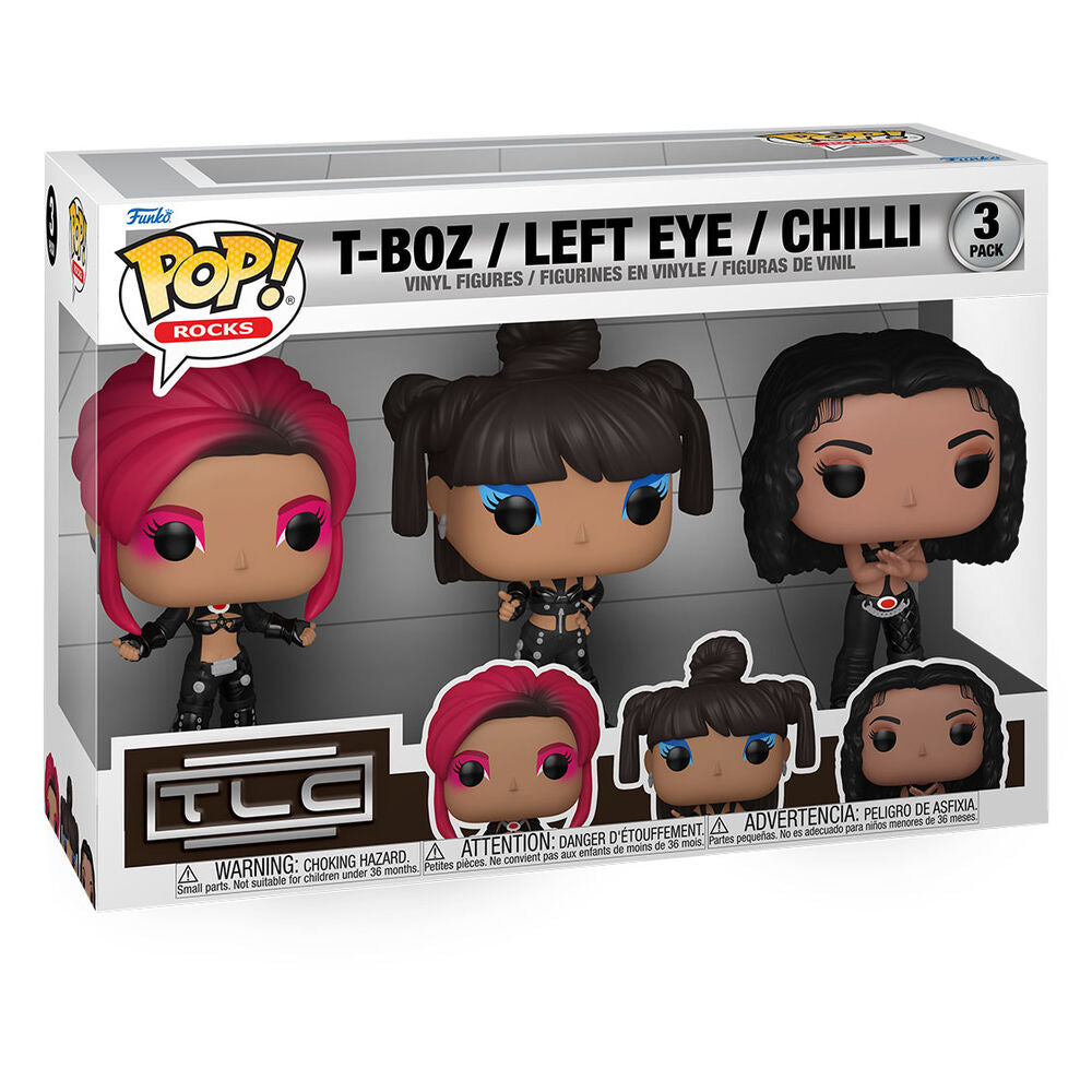 Imagen 2 de Blister 3 Figuras Pop Rocks Tlc