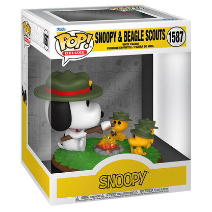 Imagen 2 de Figura Pop Deluxe Peanuts Snoopy & Beable Scouts