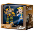 Imagen 1 - Set 2 Figuras Excavator & Vault Boy Gun Fallout 7Cm