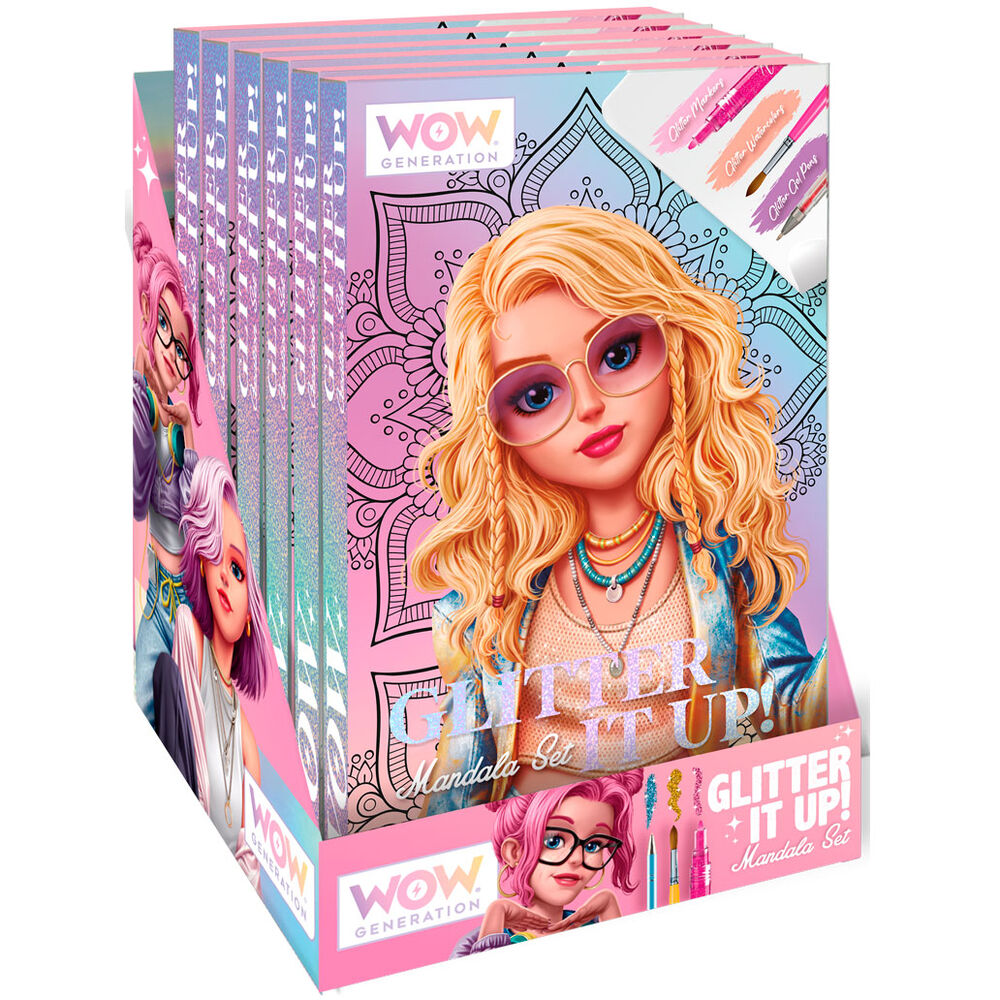 Imagen de Set Colorear Mandalas Wow Generation parte de nuestra colección en Espadas y más, sitio oficial.