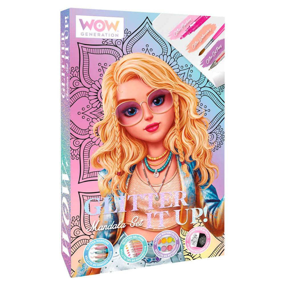 Imagen de Set Colorear Mandalas Wow Generation parte de nuestra colección en Espadas y más, sitio oficial.