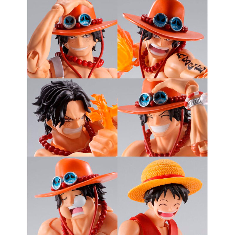 Imagen 3 - Figura S.h. Figuarts Portgas D Ace Fire Fist One Piece 15Cm