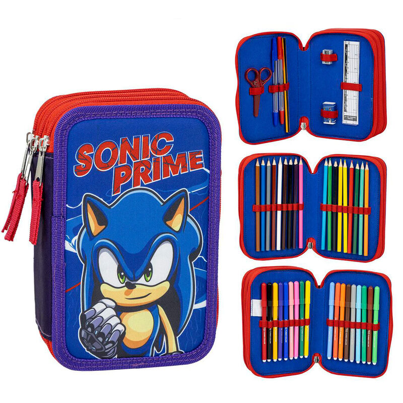 Imagen 1 de Plumier Sonic Prime Triple