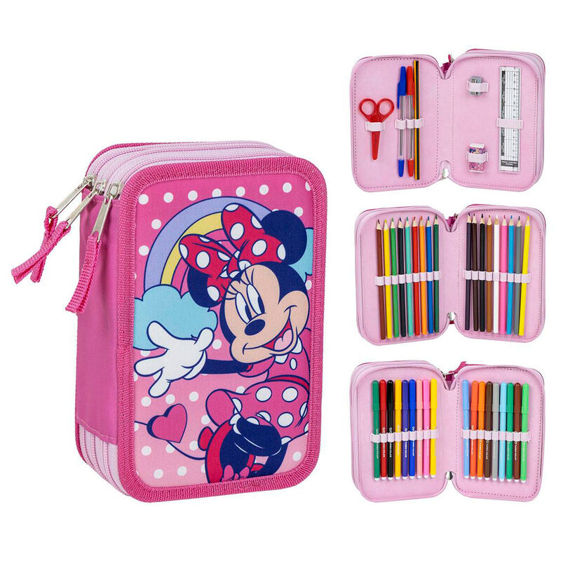 Imagen 1 de Plumier Minnie Disney Triple