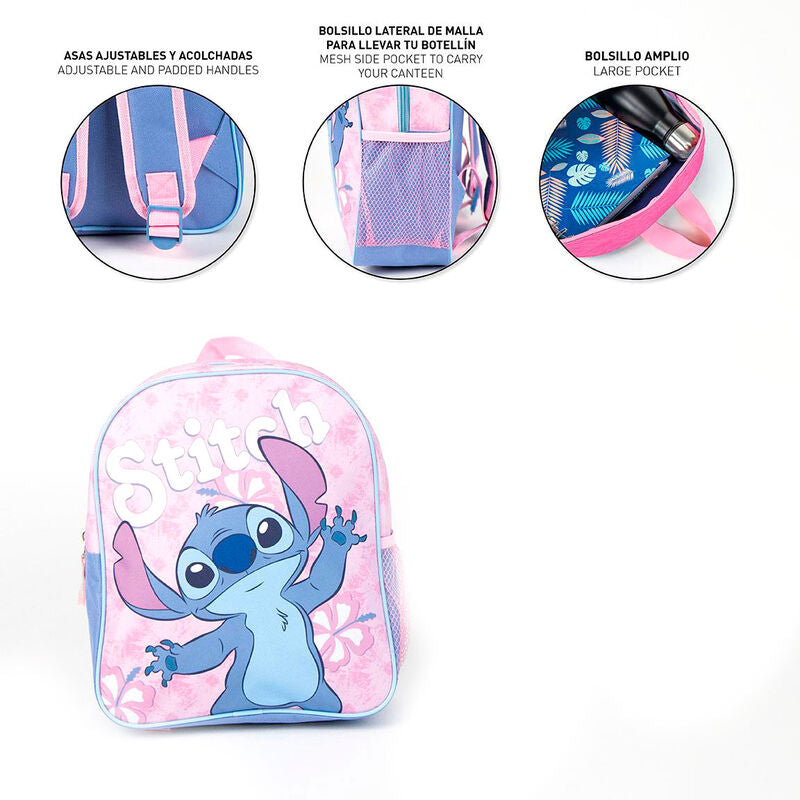 Imagen 5 de Mochila Stitch Disney 29Cm