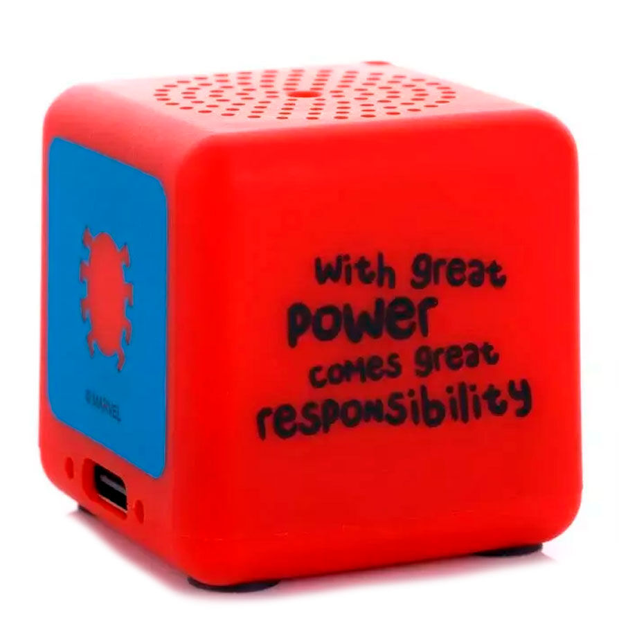 Imagen 4 de Llavero Mini Altavoz Bluetooth Bitty Boomers Spiderman Marvel