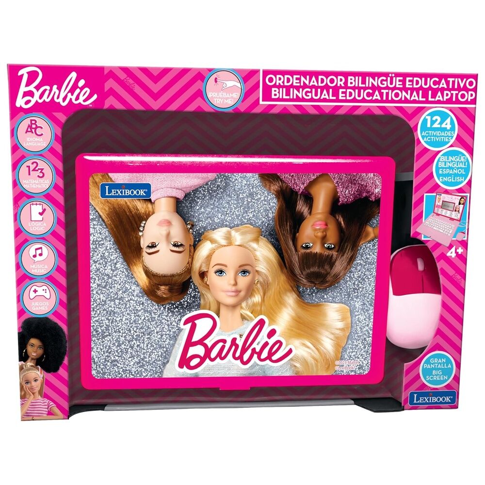 Imagen de Ordenador Portatil Educativo Barbie parte de nuestra colección en Espadas y más, sitio oficial.