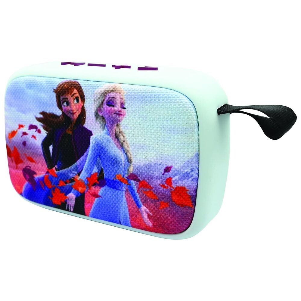 Imagen de Altavoz Bluetooth Portatil Frozen Disney parte de nuestra colección en Espadas y más, sitio oficial.