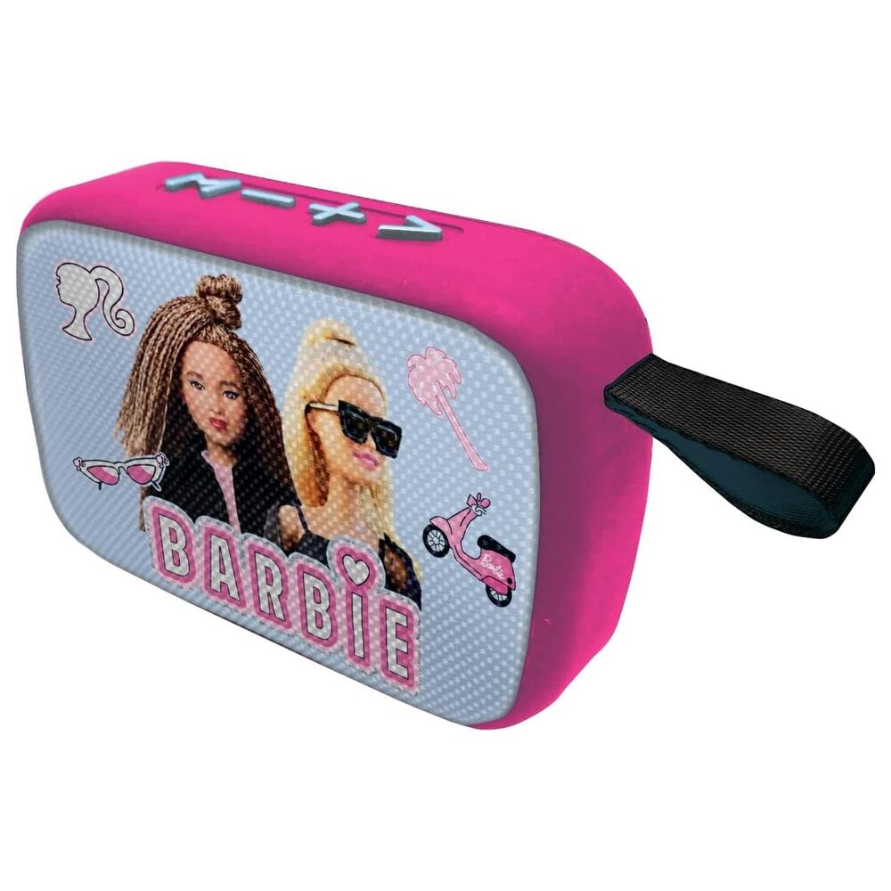 Imagen de Altavoz Bluetooth Portatil Barbie parte de nuestra colección en Espadas y más, sitio oficial.
