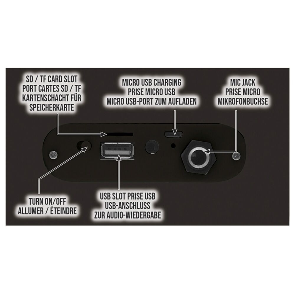 Imagen de Altavoz Con Microfono Bluetooth Portatil Harry Potter parte de nuestra colección en Espadas y más, sitio oficial.