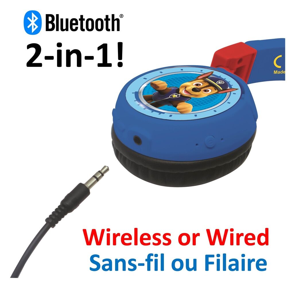 Imagen 4 - Auriculares Inalambricos Para Niños Patrulla Canina Paw Patrol