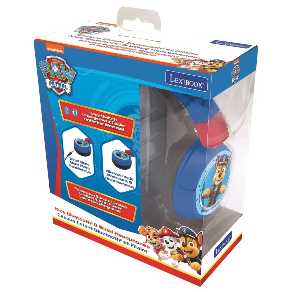 Imagen 1 de Auriculares Inalambricos Para Niños Patrulla Canina Paw Patrol