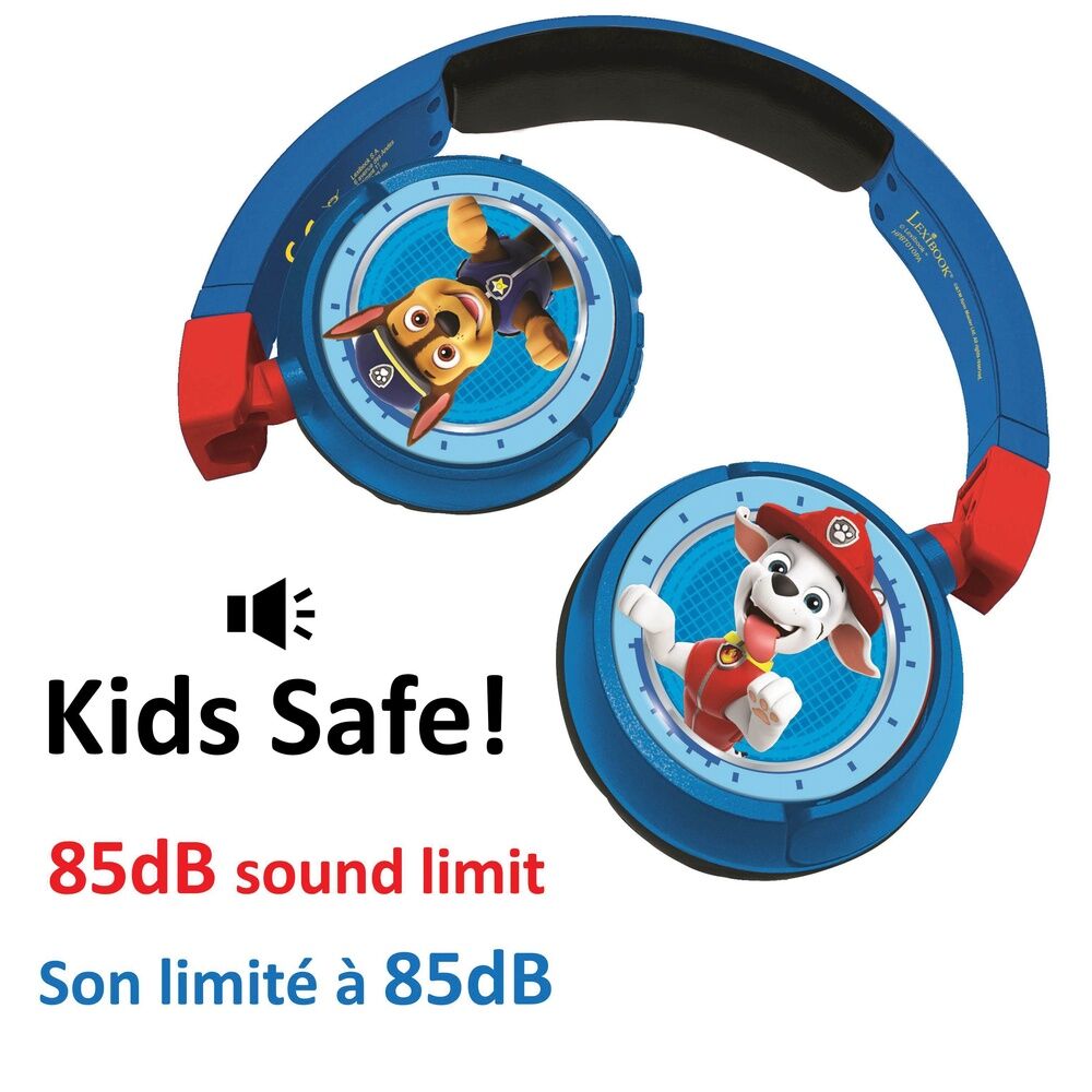 Imagen 6 - Auriculares Inalambricos Para Niños Patrulla Canina Paw Patrol