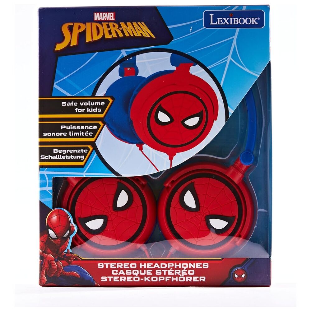 Imagen 2 de Auriculares Plegables Spiderman Marvel