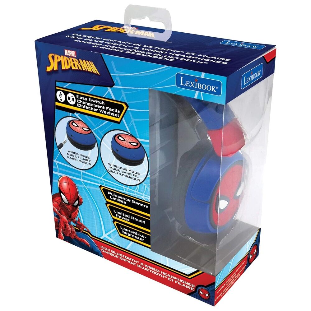 Imagen 2 - Auriculares Inalambricos Bluetooth Spiderman Marvel
